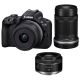 Canon EOS R50 Mirrorless Camera + RF-S 18-45mm & RF-S 55-210mm IS STM Lenses