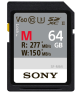 Sony SF-M64 GB Tough Series UHS-II SDXC (277MB/R, 150MB/W)